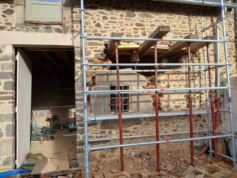 Rénovation façade maison de ville