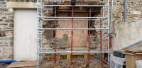 Enduit à la chaux sur bâtiment ancien — photo 2